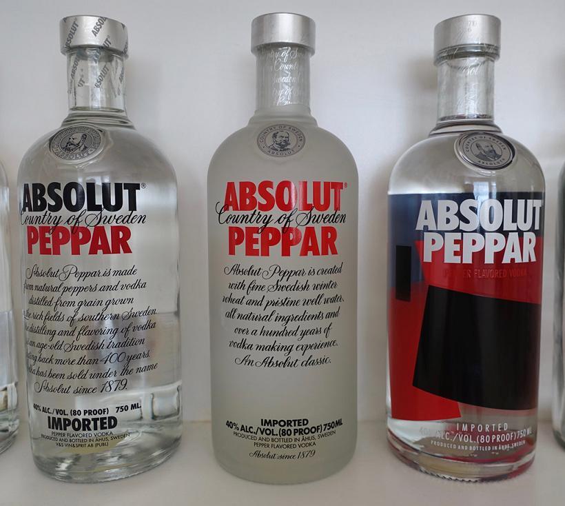 绝对伏特加 absolut vodka 辣椒味 peppar