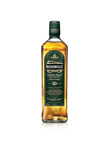 布什米尔十年 Bushmills, 10-year-old, 40 vol